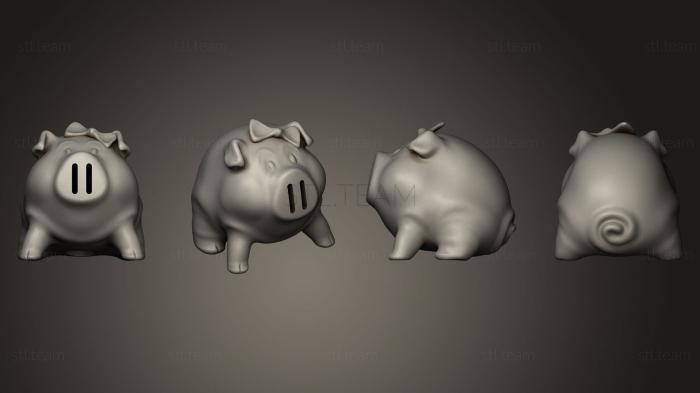 3D model piggy 2 (STL)